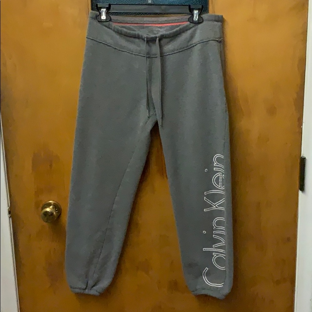 Calvin Klein calf sweats